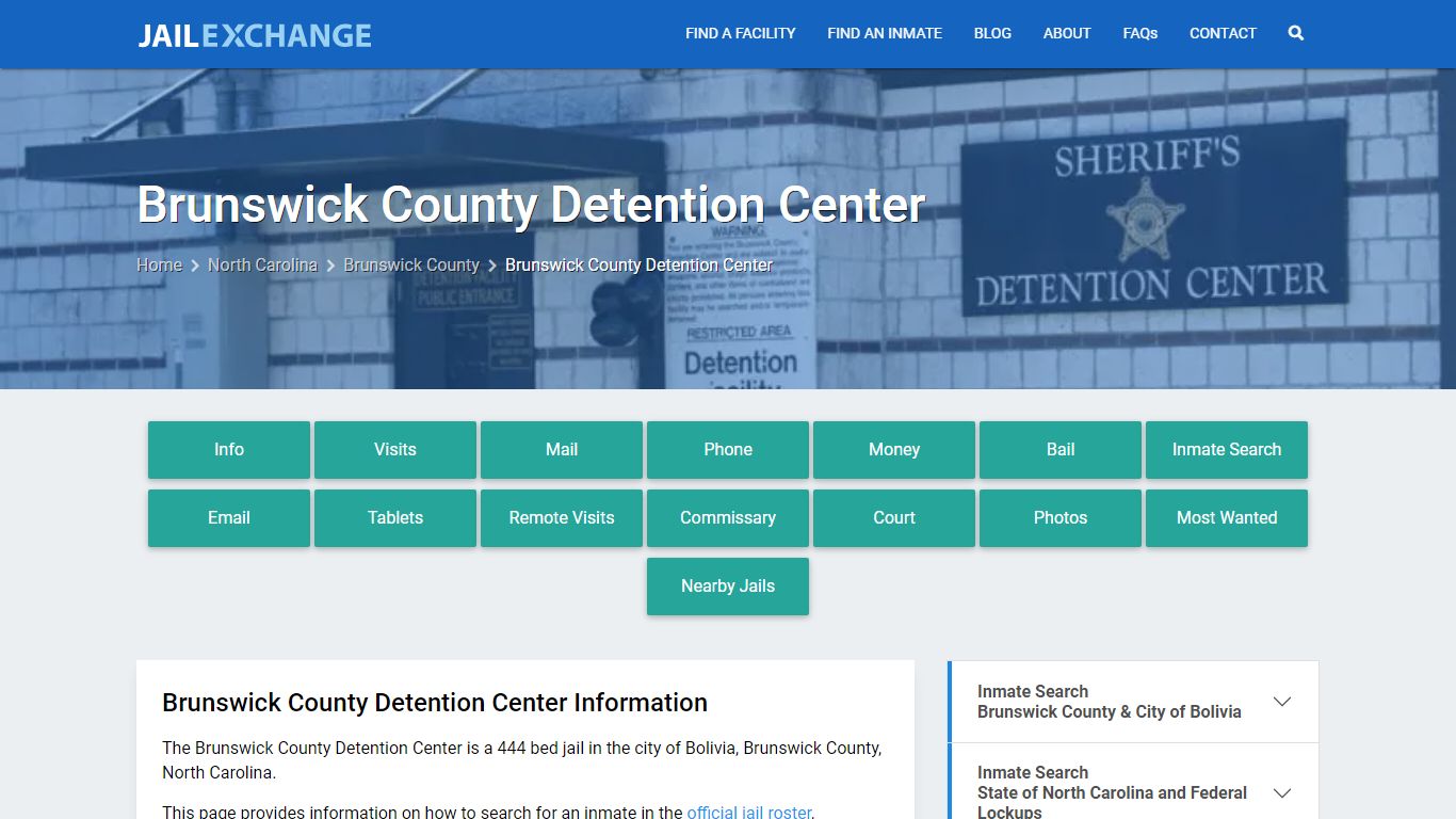 Brunswick County Detention Center - Jail Exchange